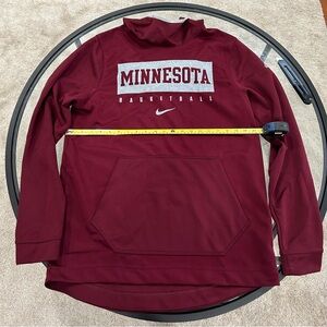 Nike University Of Minnesota Basketball Team Issue Sweatshirt Men’s Size Large